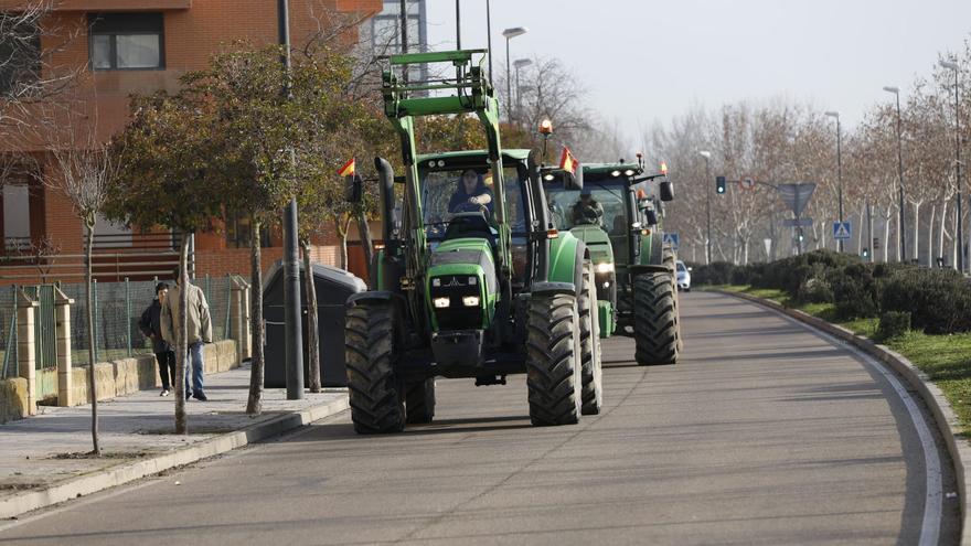 Los tractores vuelven hoy a Zamora y Benavente en la protesta &quot;legal&quot; de las organizaciones agrarias