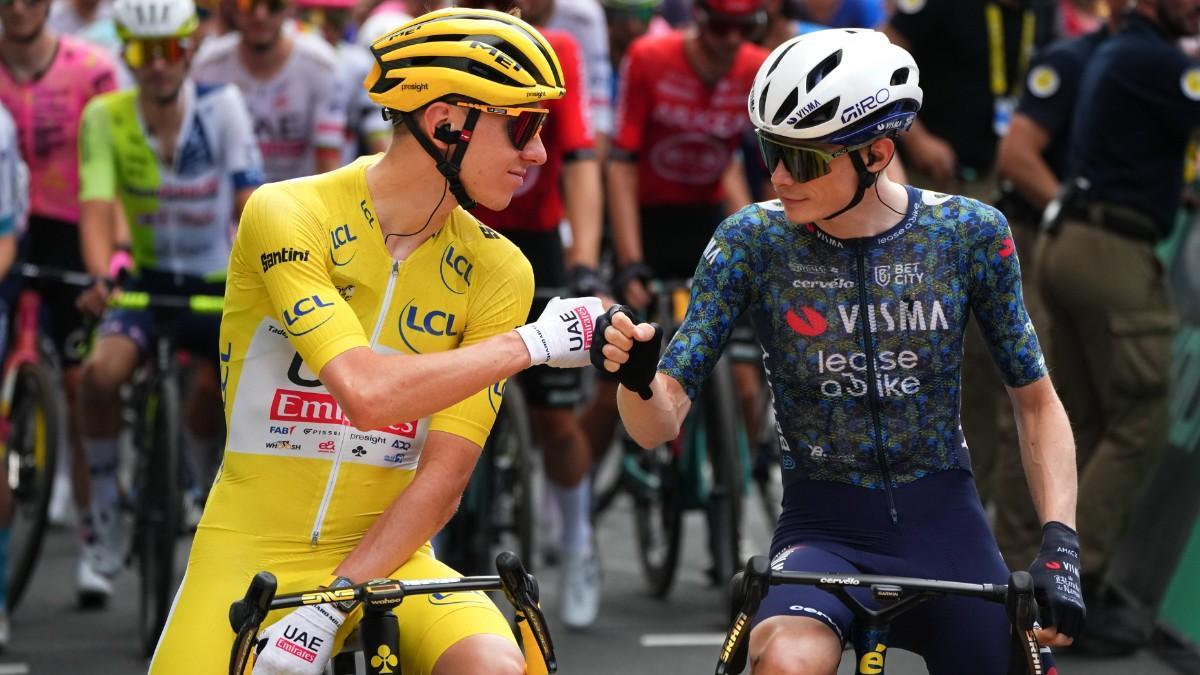 Pogacar y Vingegaard, los dos grandes favoritos a ganar el Tour 2025