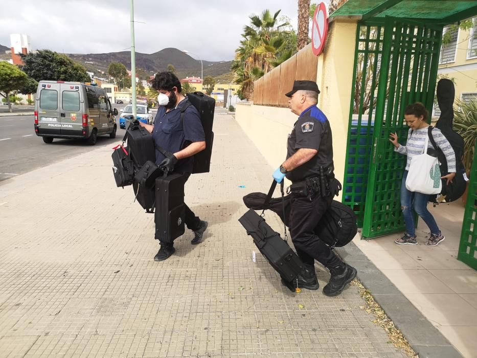 Reparto de instrumentos de Barrios Orquestados.