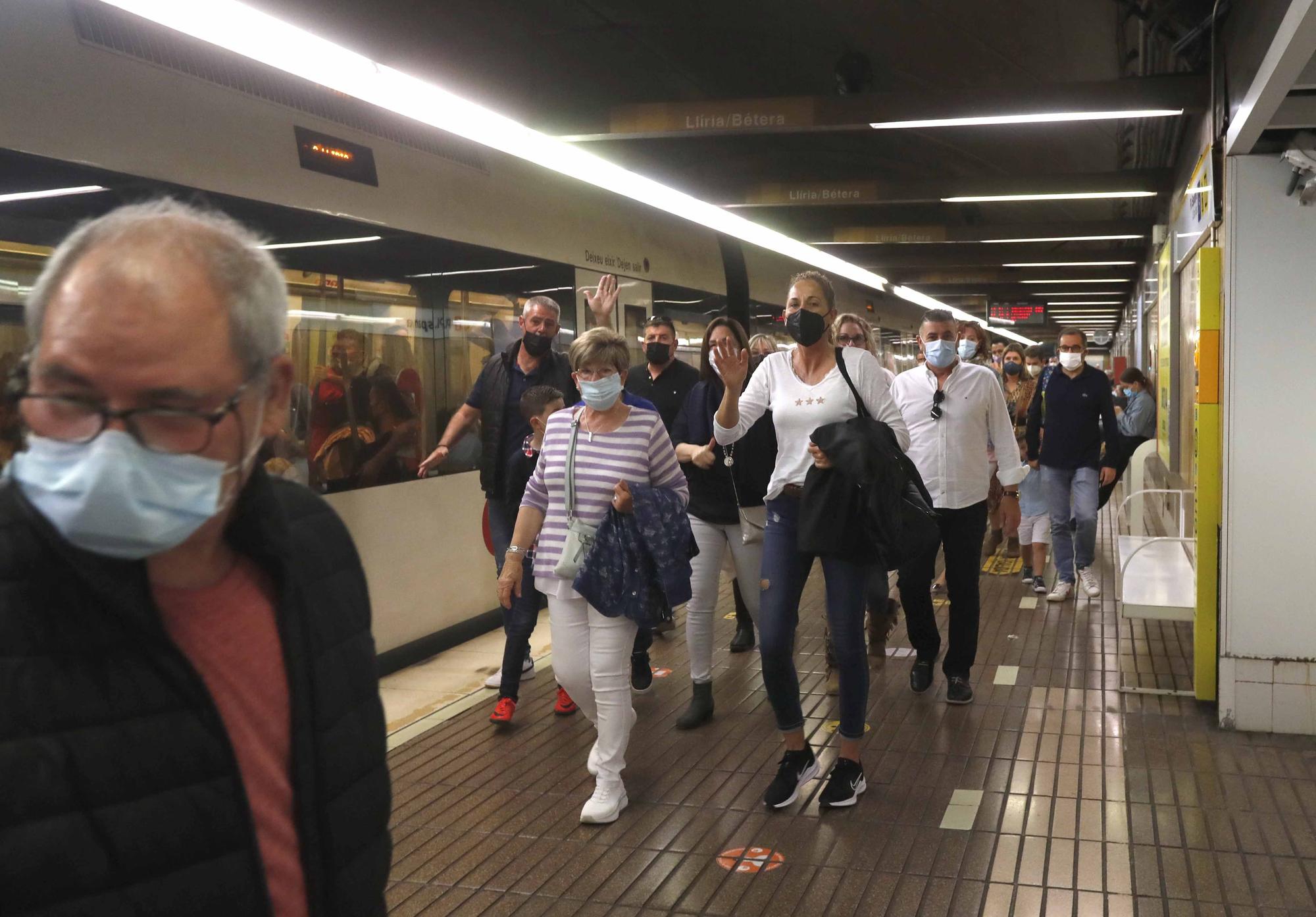 Primer domingo de servicio gratuito en Metrovalencia