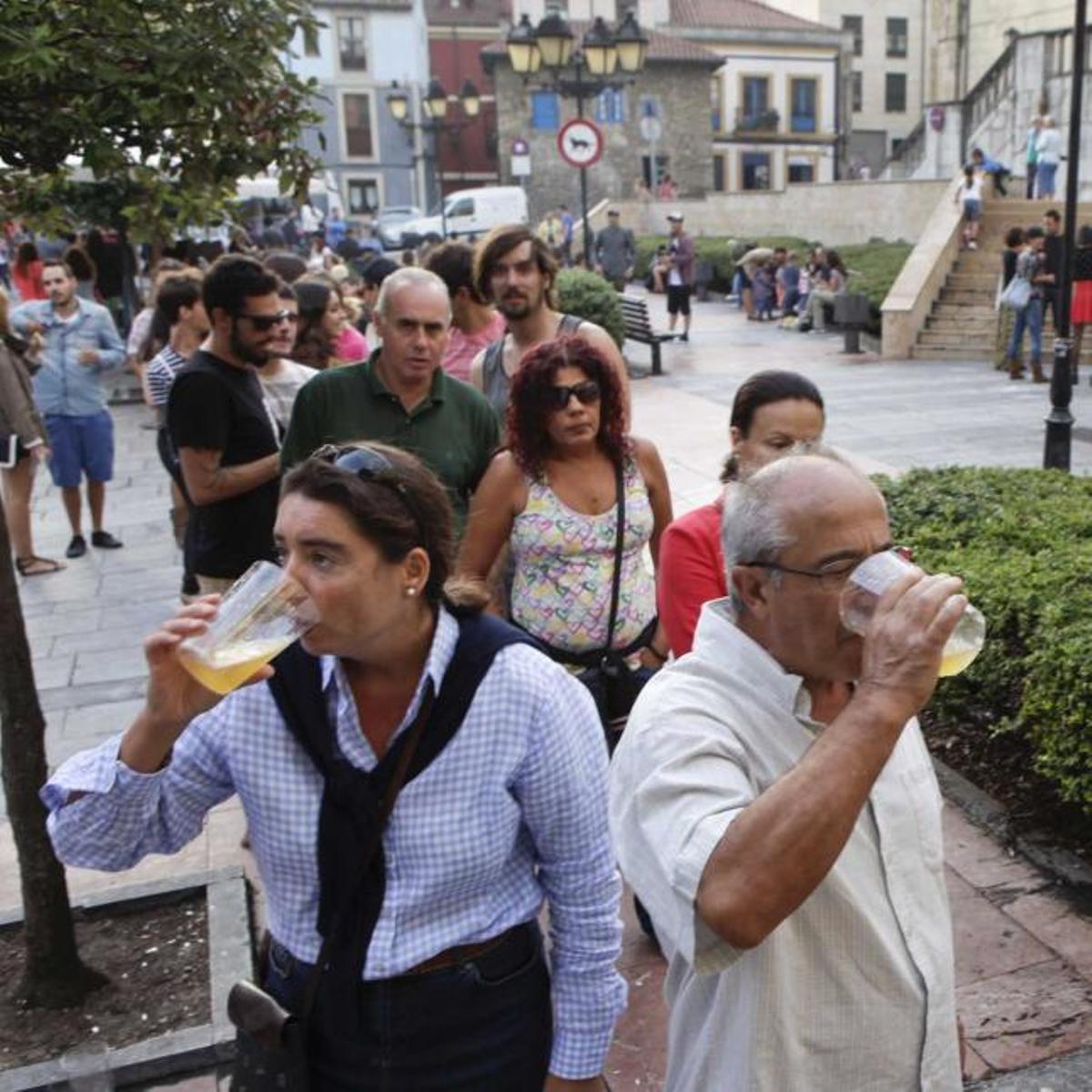 Sin ley seca en el «lavaderu»