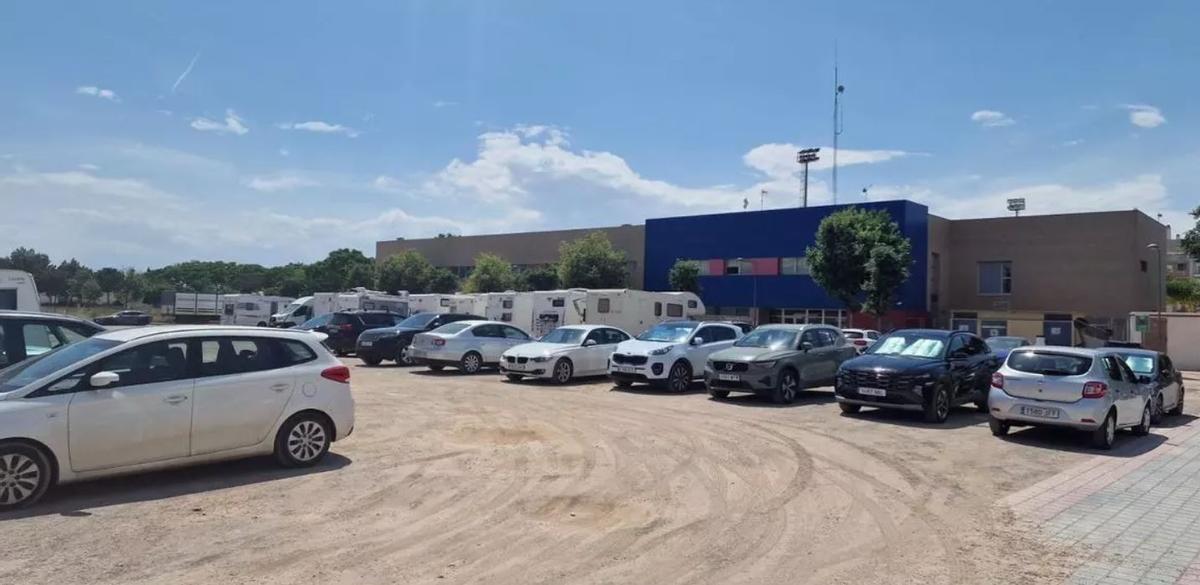 Solar cedido por el ayuntamiento para la construcción del centro de salud de Albal.