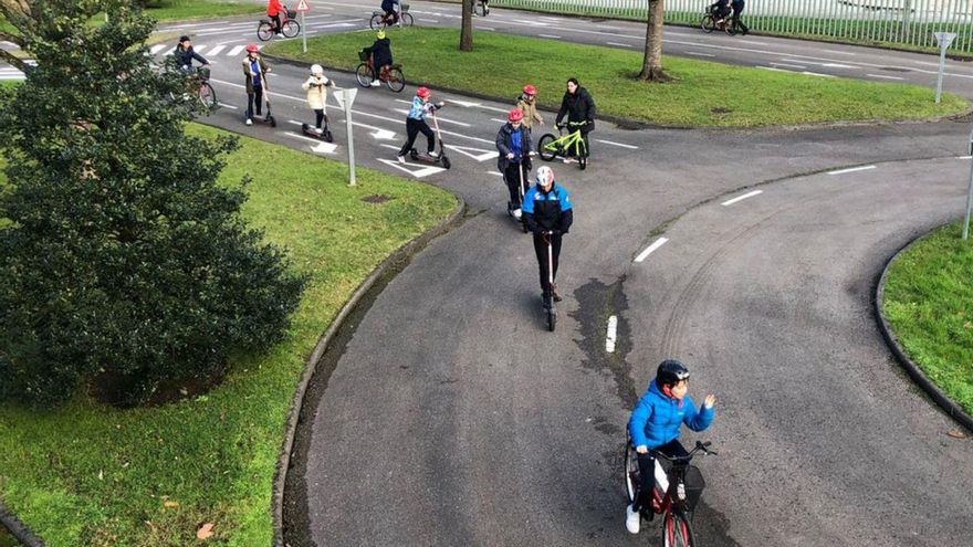 El Parque Infantil de Tráfico de Gijón estrena patinetes eléctricos