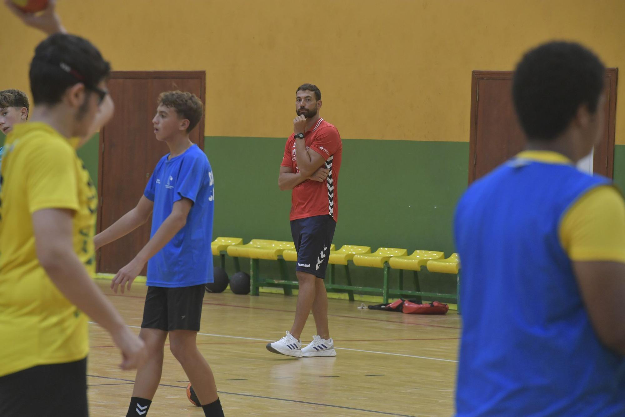 Dani Sarmiento, entrenador del Balonmano Gáldar