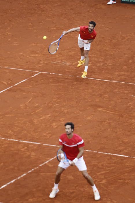 Partido de dobles España-Alemania