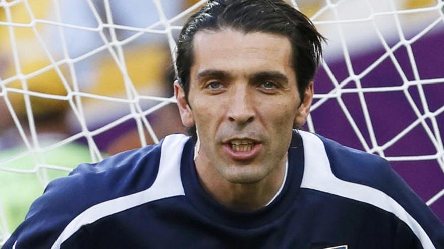 El portero italiano Gianluigi Buffon