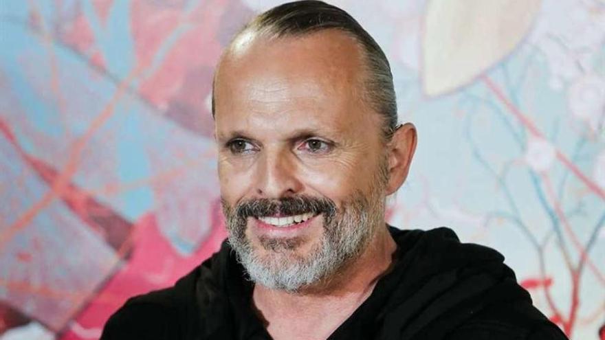 El cantante Miguel Bosé.