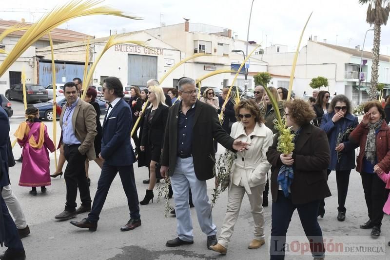 Procesión de Domingo de Ramos en La Hoya