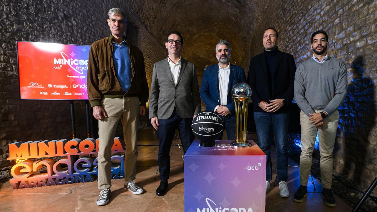 La primera fase de la popular Minicopa Endesa se presentó este jueves en Tarragona