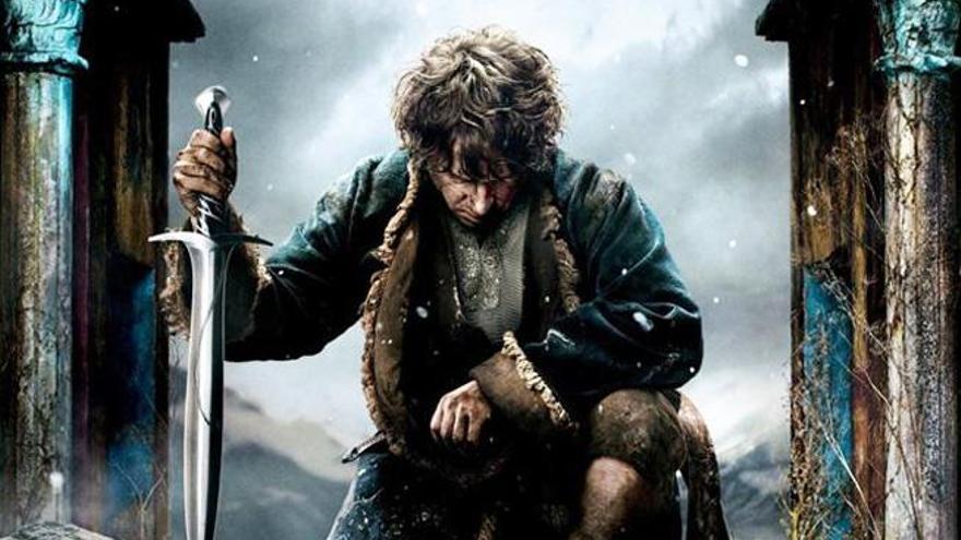 Bilbo en el póster de &#039;El Hobbit&#039;.