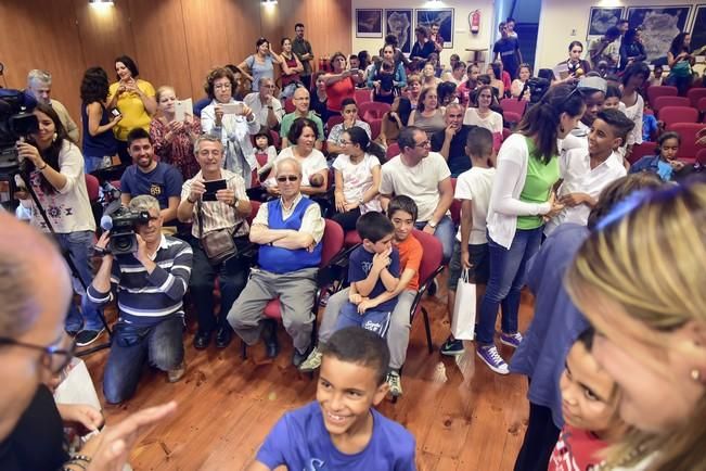 Bienvenida de los niños y niñas saharauis