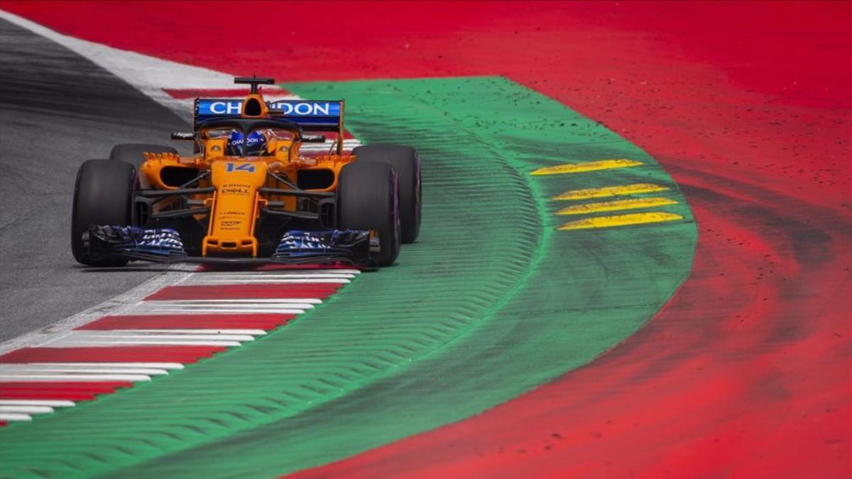Alonso, penalizado en Austria