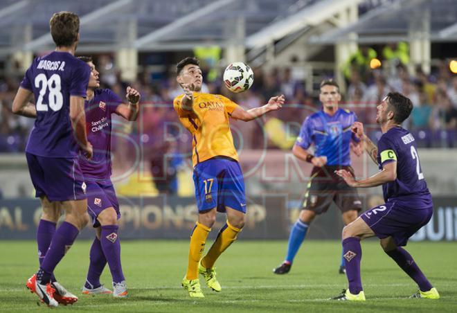 Las imágenes del Fiorentina, 2 - FC Barcelona, 1