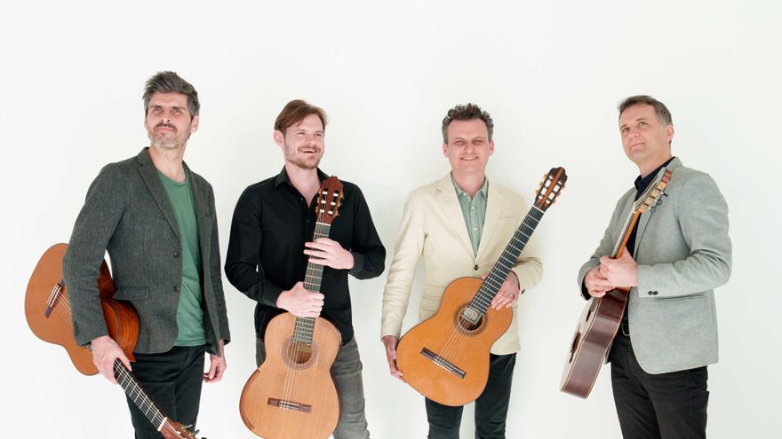 El Australian Guitar Quartet lleva la guitarra clásica al Teatro Góngora