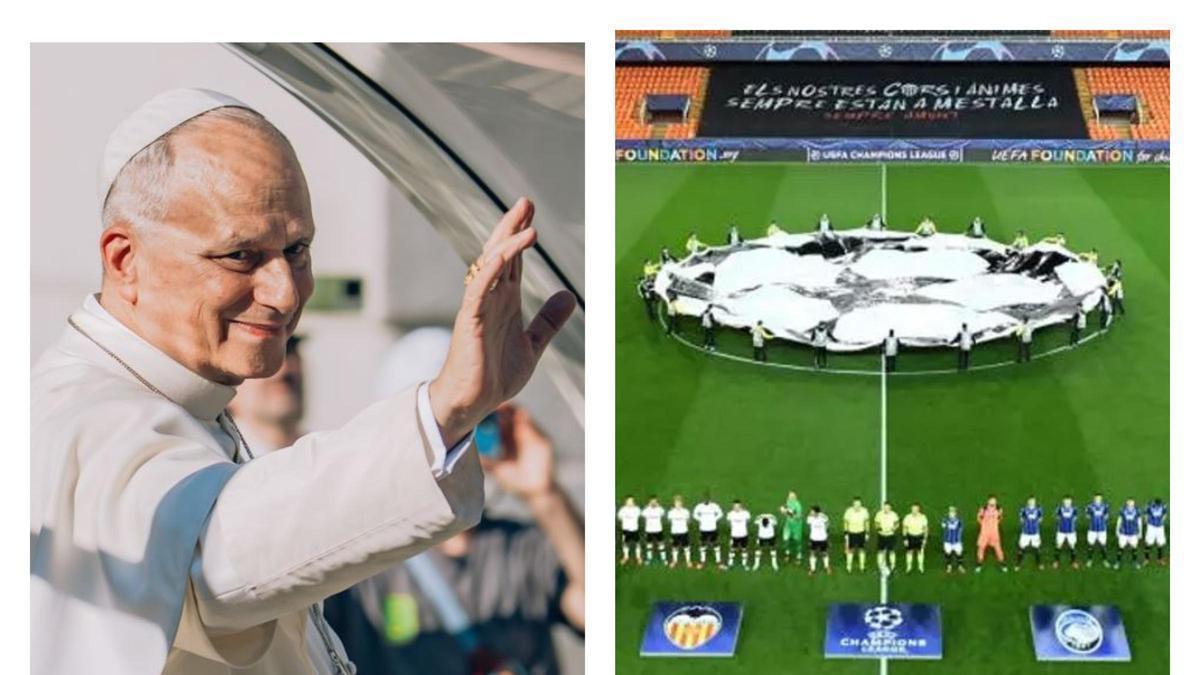 El Papa "acerca" la Champions al Valencia