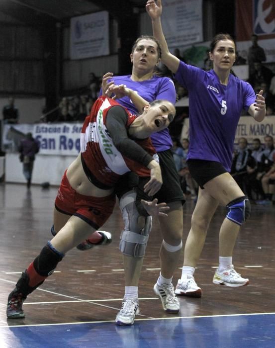 Las guardeasas derrotan por un margen de once goles al Dnepryanka ucraniano en A Sangriña