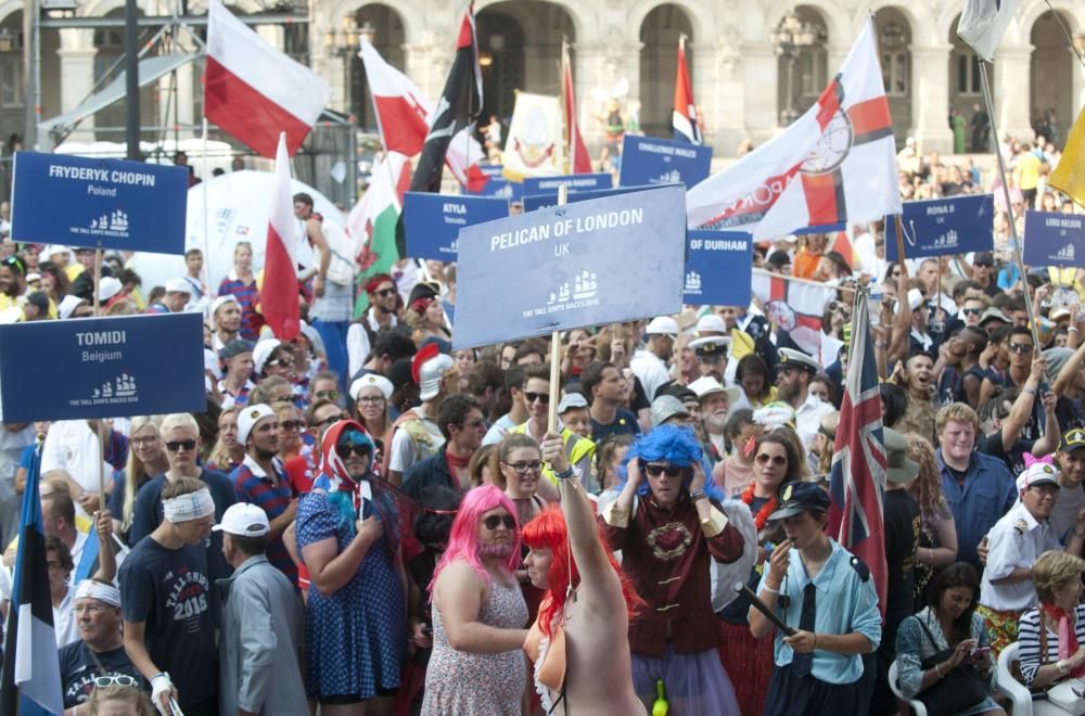 Tall Ships Races: El desfile