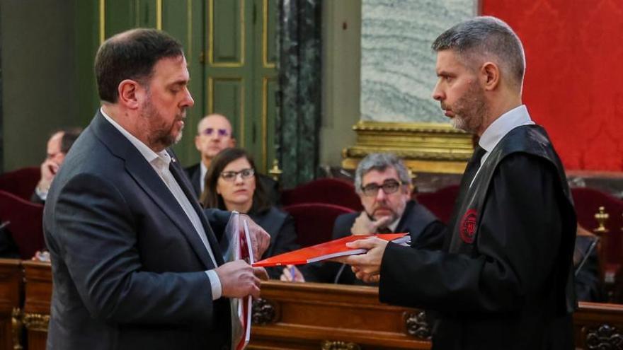 El exvicepresidente del Gobierno catalán Oriol Junqueras.