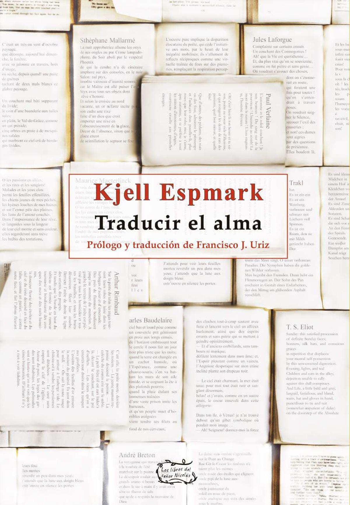 La portada de 'Traducir el alma'.