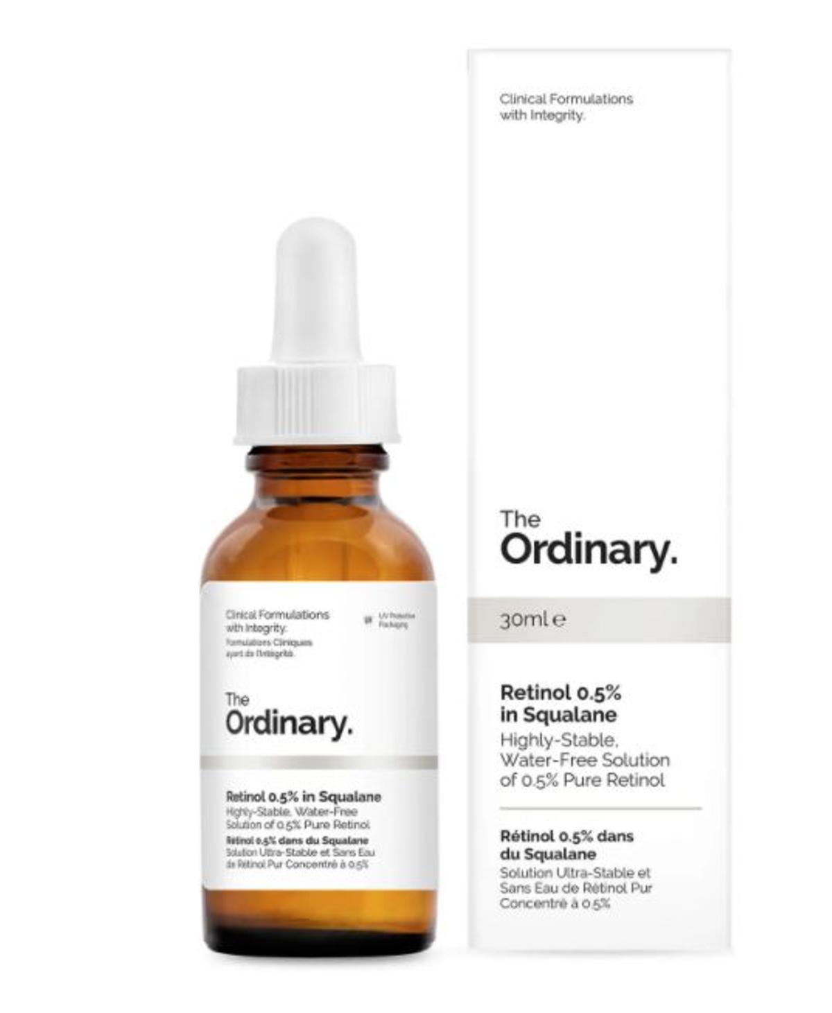 Sérum de retinol granactivo 0,5 % en escualeno 30ml de The Ordinary