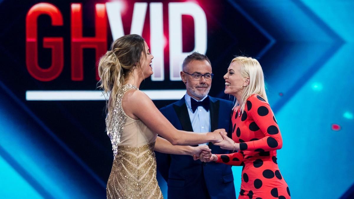 Alyson Eckman, Jordi González y Daniela Blume en la gran final de 'GH VIP 5'