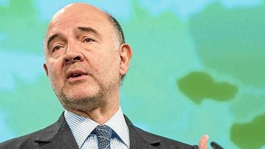 El comissari europeu d&#039;Afers Econòmics i Financers, Pierre Moscovici