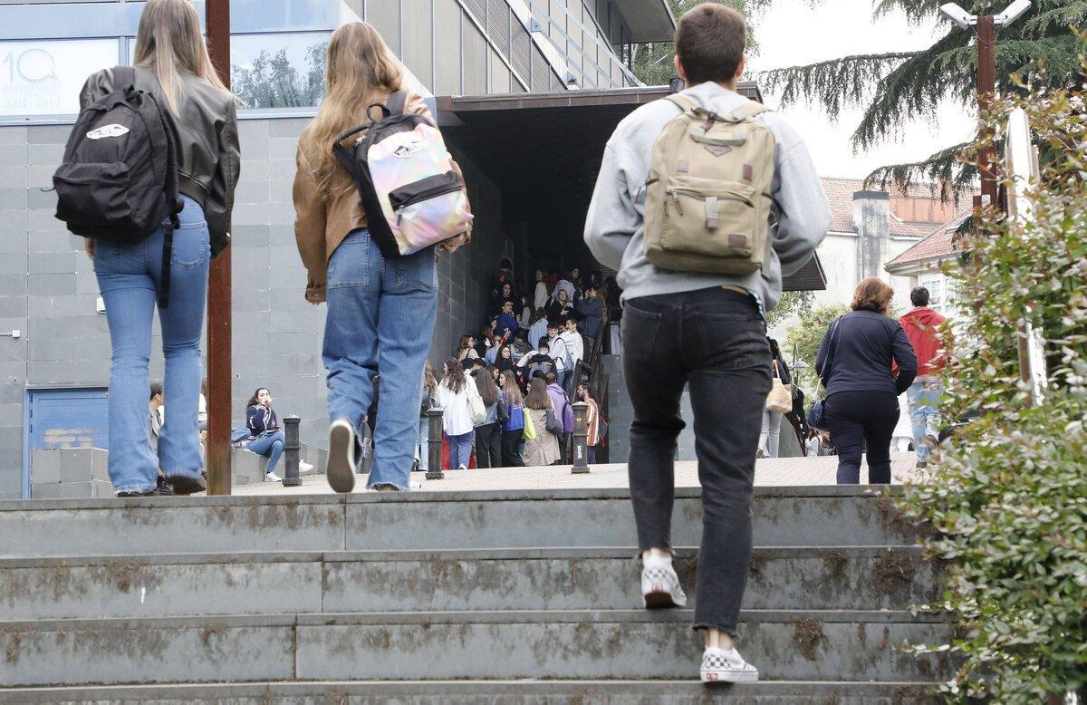 Estudiantes de la USC