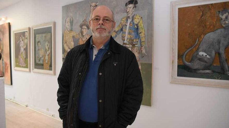 El artista Rafael Romero expone sus figuraciones en la Galería La Marina