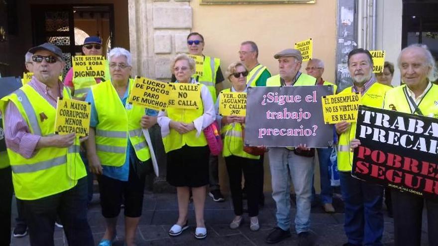 Los yayoflautas piden al Gobierno un presupuesto más social