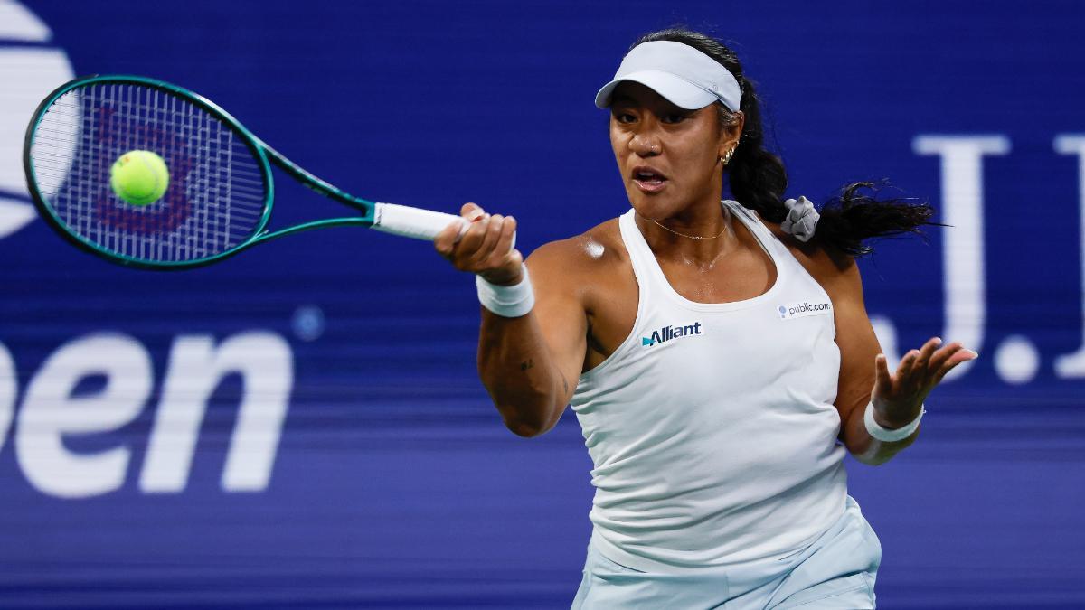 Destanee Aiava en el Open de Austtralia