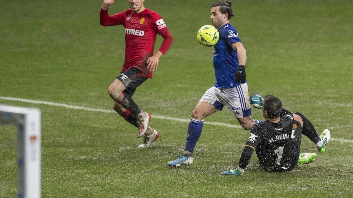 Las imágenes del partido entre el Real Oviedo y el Mallorca