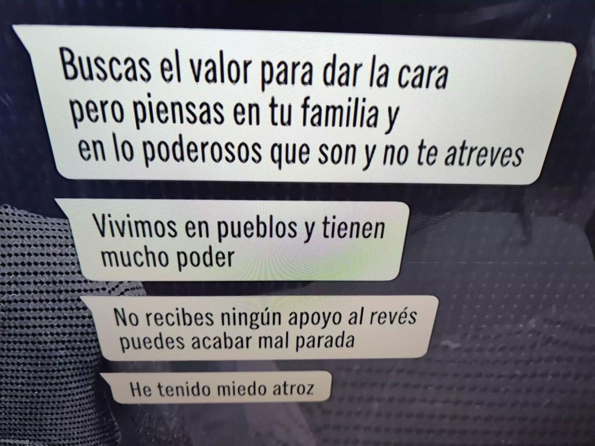 Extractos de la denuncia revelada por el programa «Código 10».