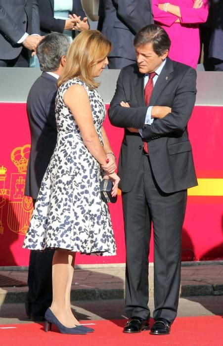 Presencia asturiana en el desfile del Día de la Hispanidad