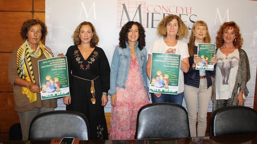 Mieres se sabe la lección: el Ayuntamiento amplía el temario del curso escolar con 40 actividades