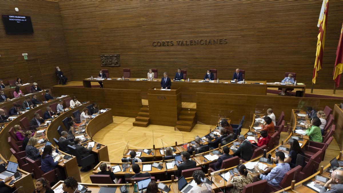El presidente de la Generalitat, Ximo Puig, interviene en el debate de política general.