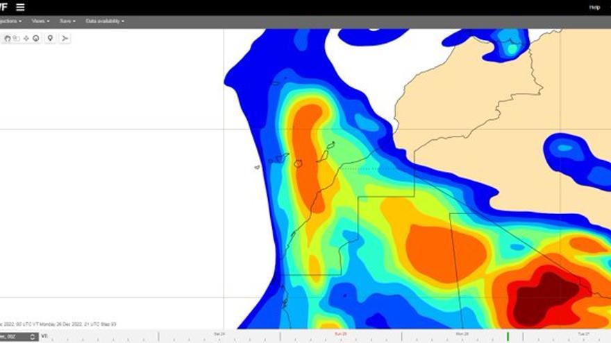 Cambia el tiempo en Canarias: Calima, lluvias y frío a partir del lunes