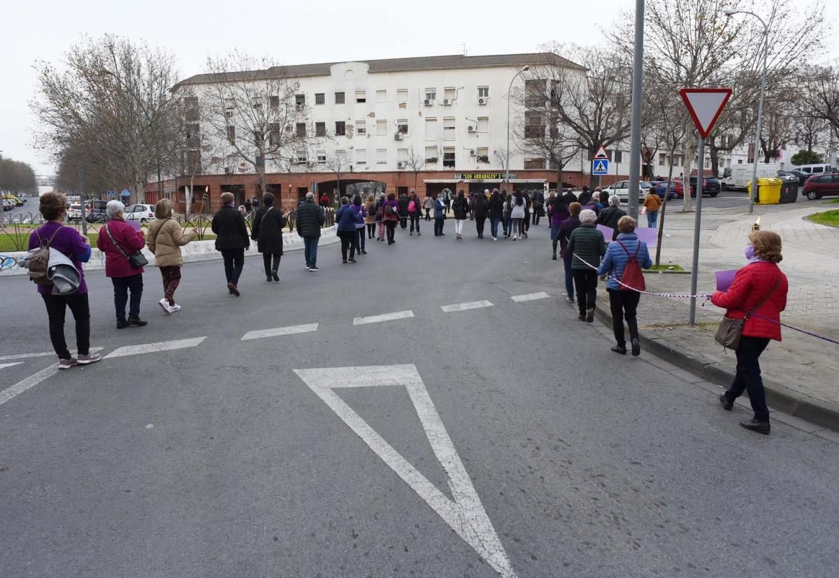 Marcha reivindicativa contra los asesinatos y violencias machistas