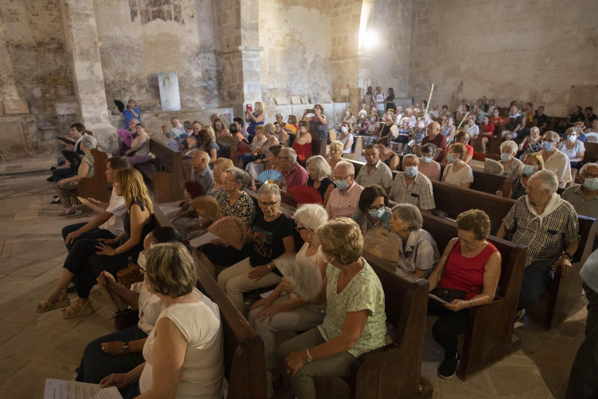 La ermita Sant Feliu de Xàtiva se llena tras dos años sin celebrar su patrón