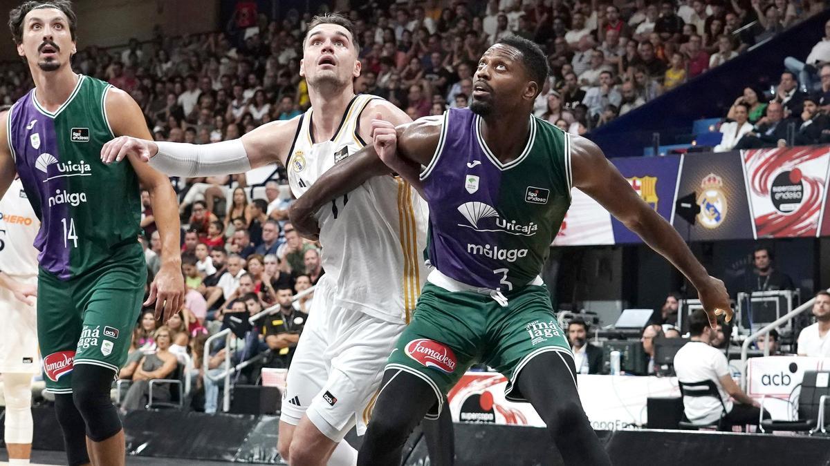 Djedovic y Ejim, los dos jugadores lesionados del Unicaja.