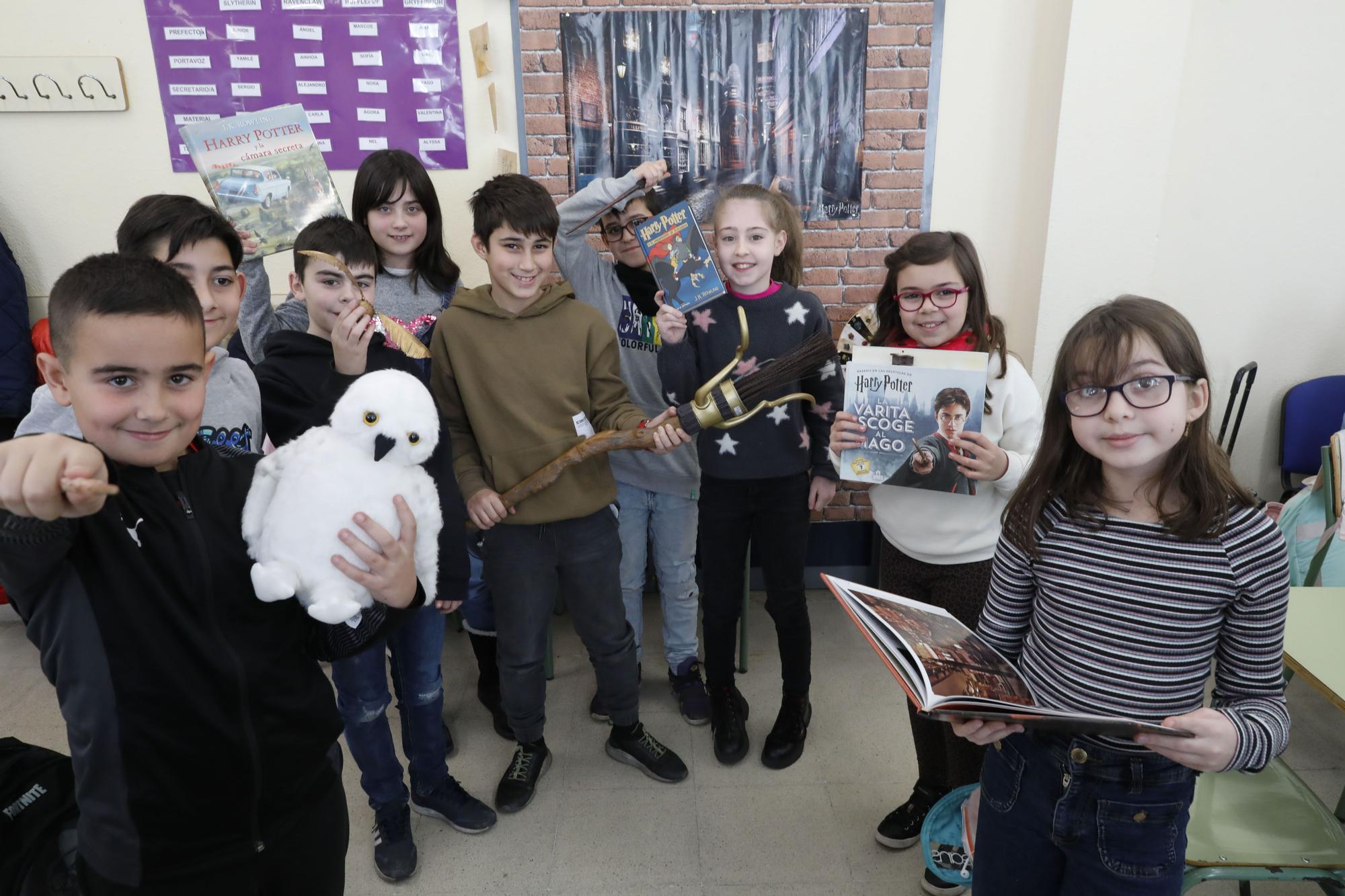 De aula en aula: Las varitas llenan de magia el colegio Xove