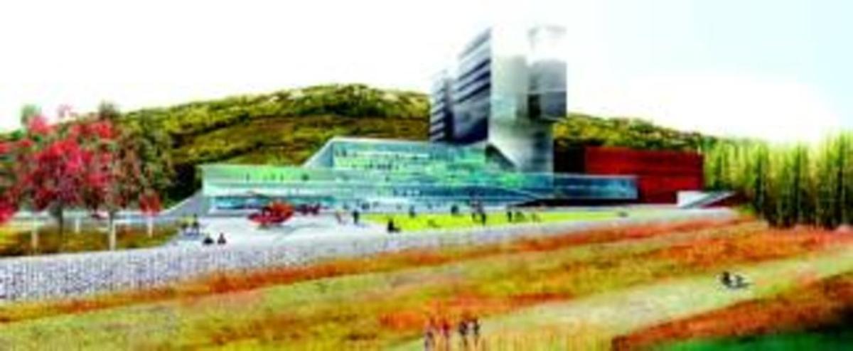 Una imatge virtual del futur Hospital Josep Trueta de Girona. Una imatge virtual del futur Hospital Josep Trueta de Girona.