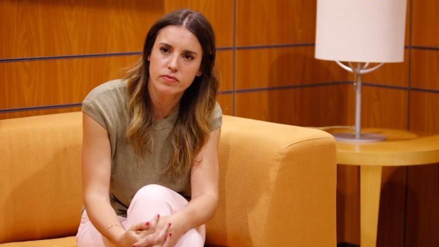 Irene Montero en Ibiza: «Los bulos de la extrema derecha sobre la ley trans hacen dudar a mujeres que defienden los derechos humanos»