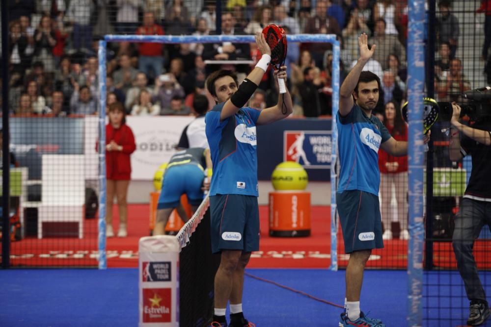 Final del World Padel Tour en Gijón