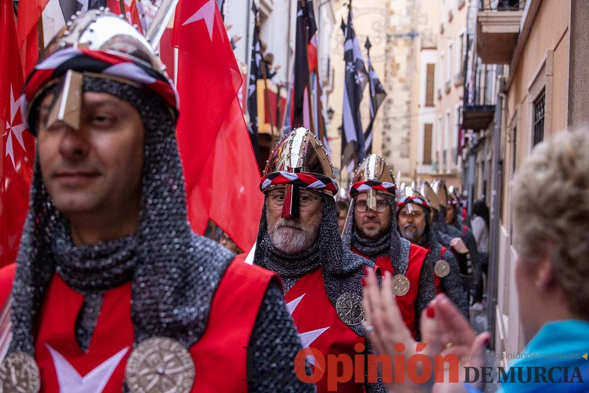 Desfile de Moros y cristianos y parlamento en las Fiestas de Caravaca