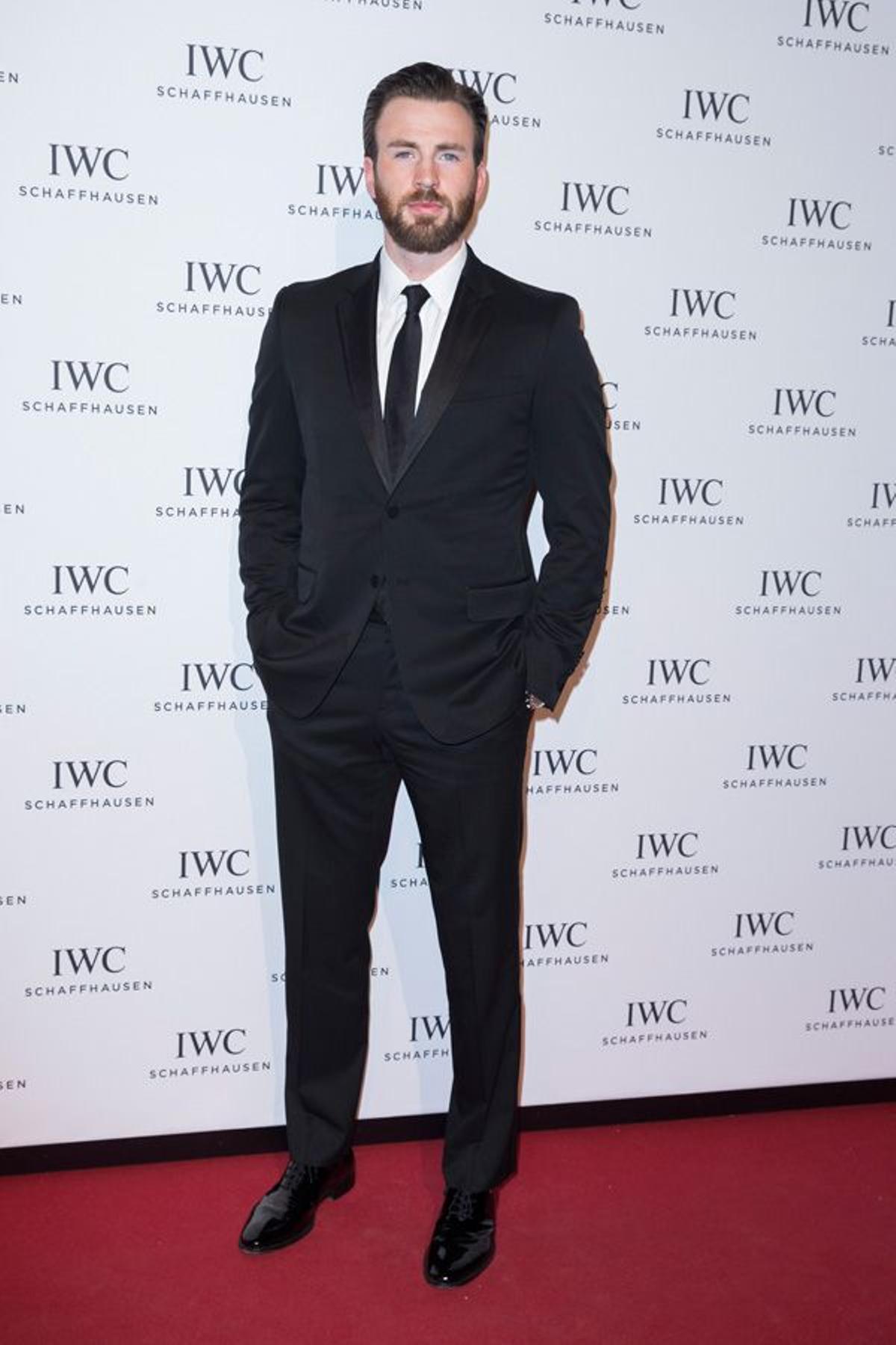 Chris Evans en la gala organizada por IWC