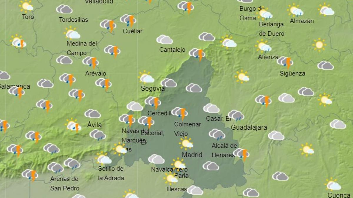 Tiempo viernes santo