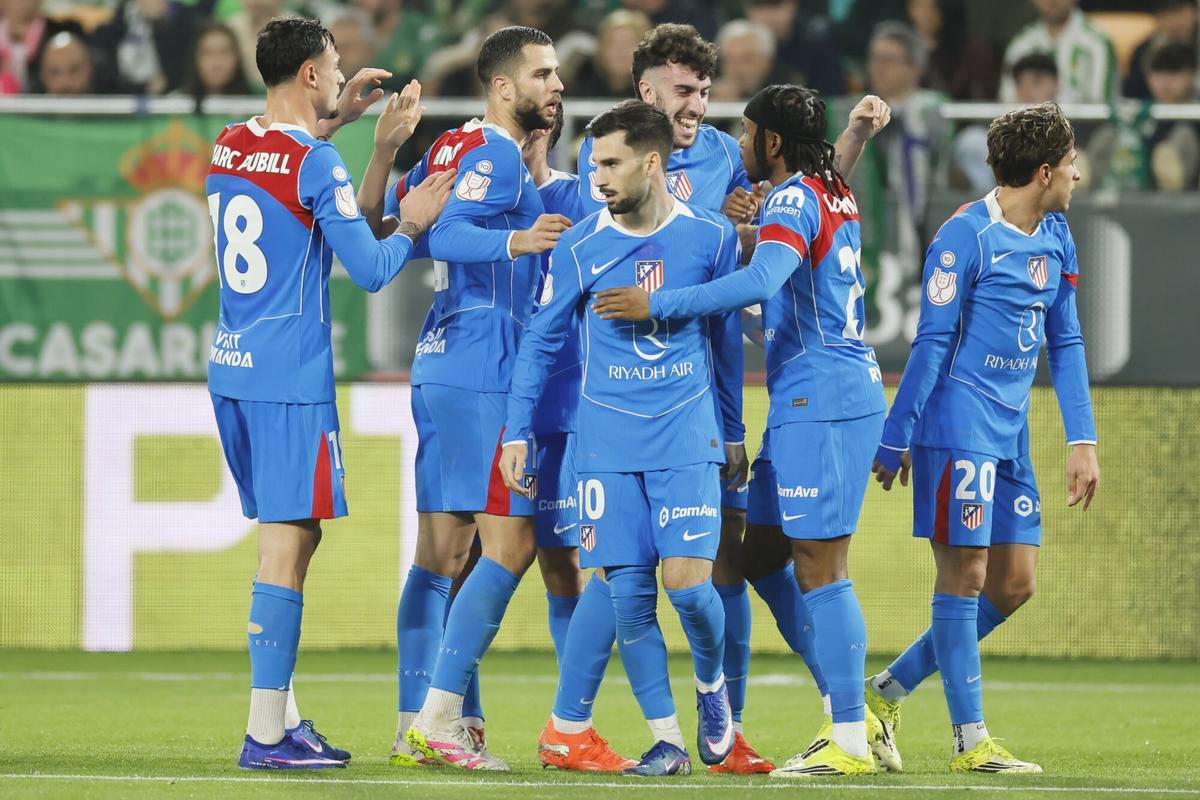 Copa del Rey: Betis - Atlético de Madrid, en imágenes.