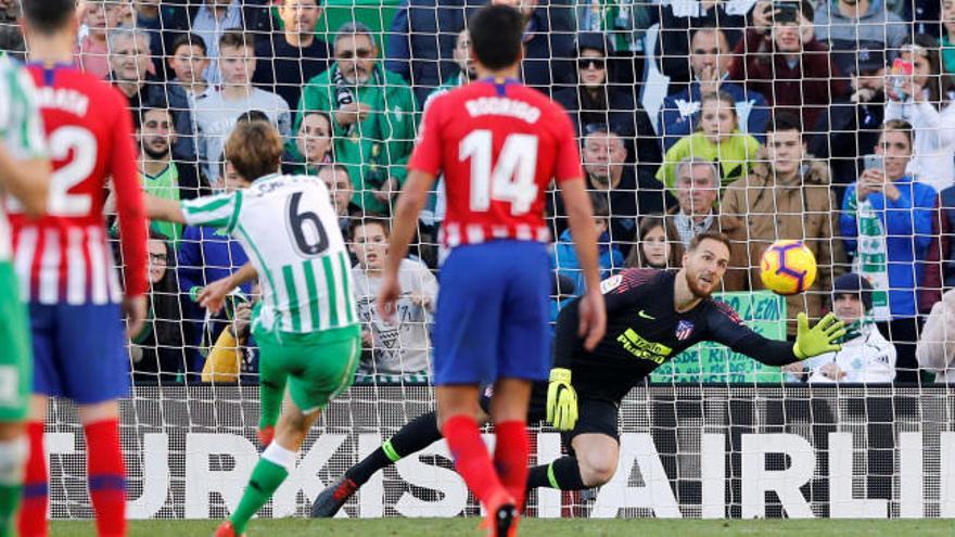 LaLiga Santander: Los goles del Betis - Atlético (1-0)