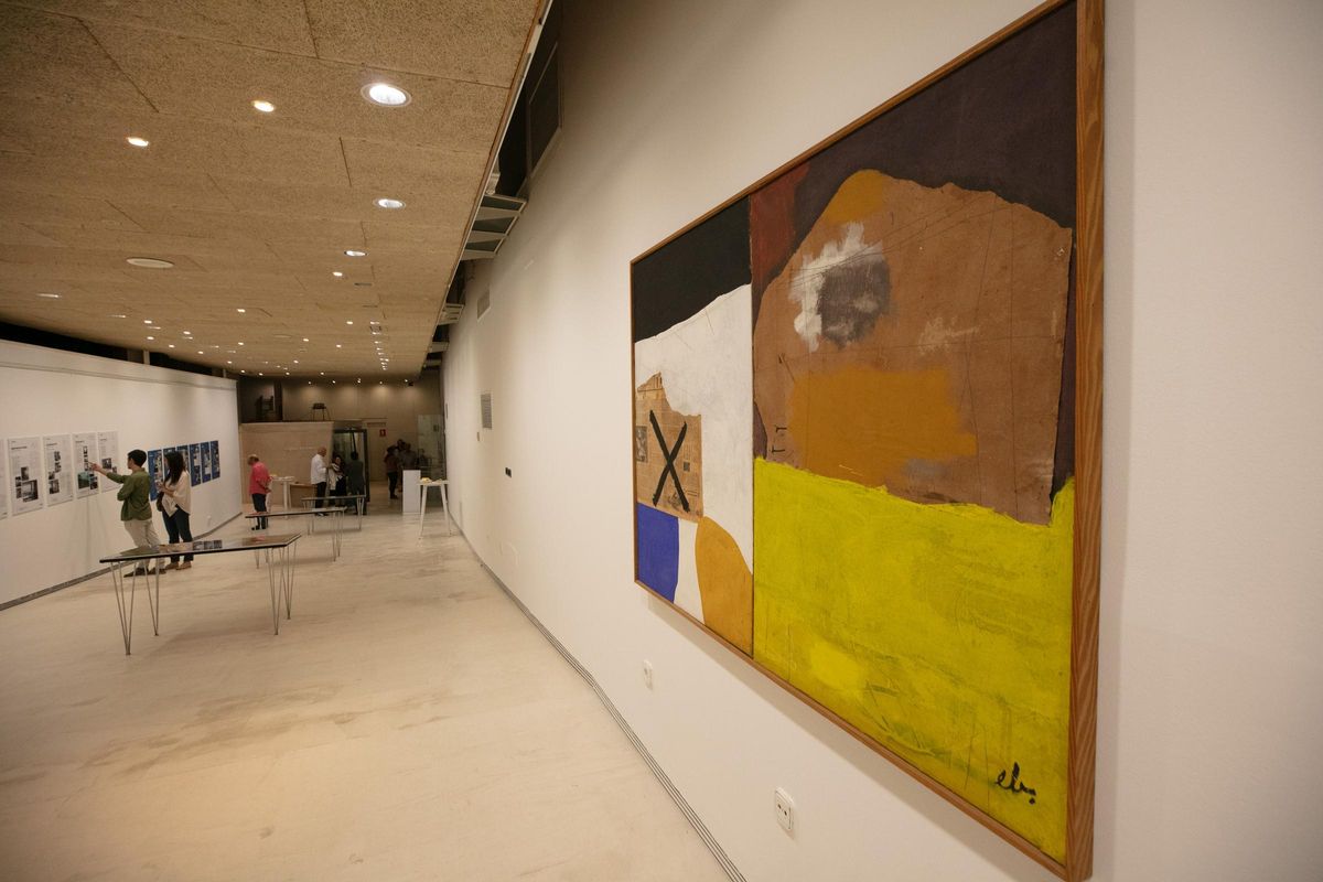 Obra de Erqwin Broner donada a la demarcación pitiusa del Coaib.