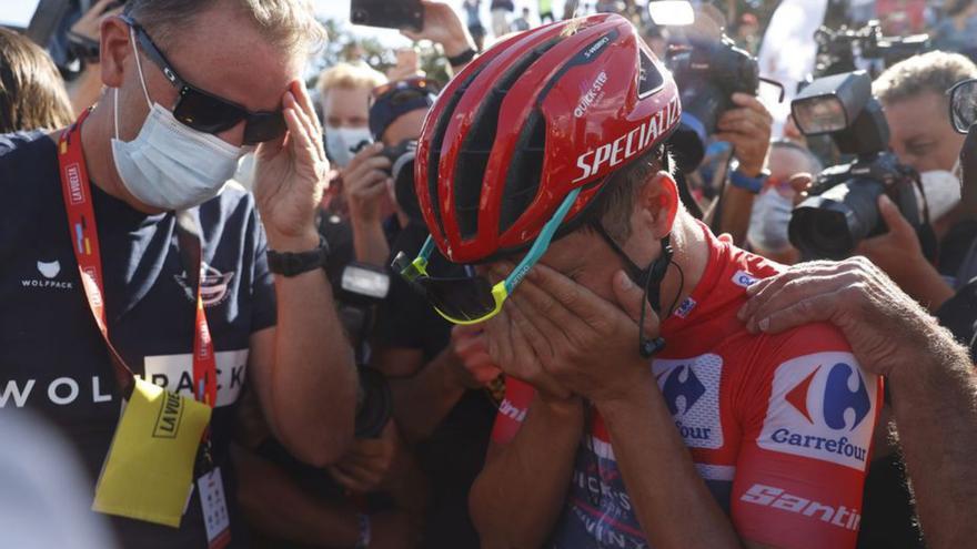 Remco Evenepoel es coronarà avui pels carrers de Madrid campió de la Vuelta